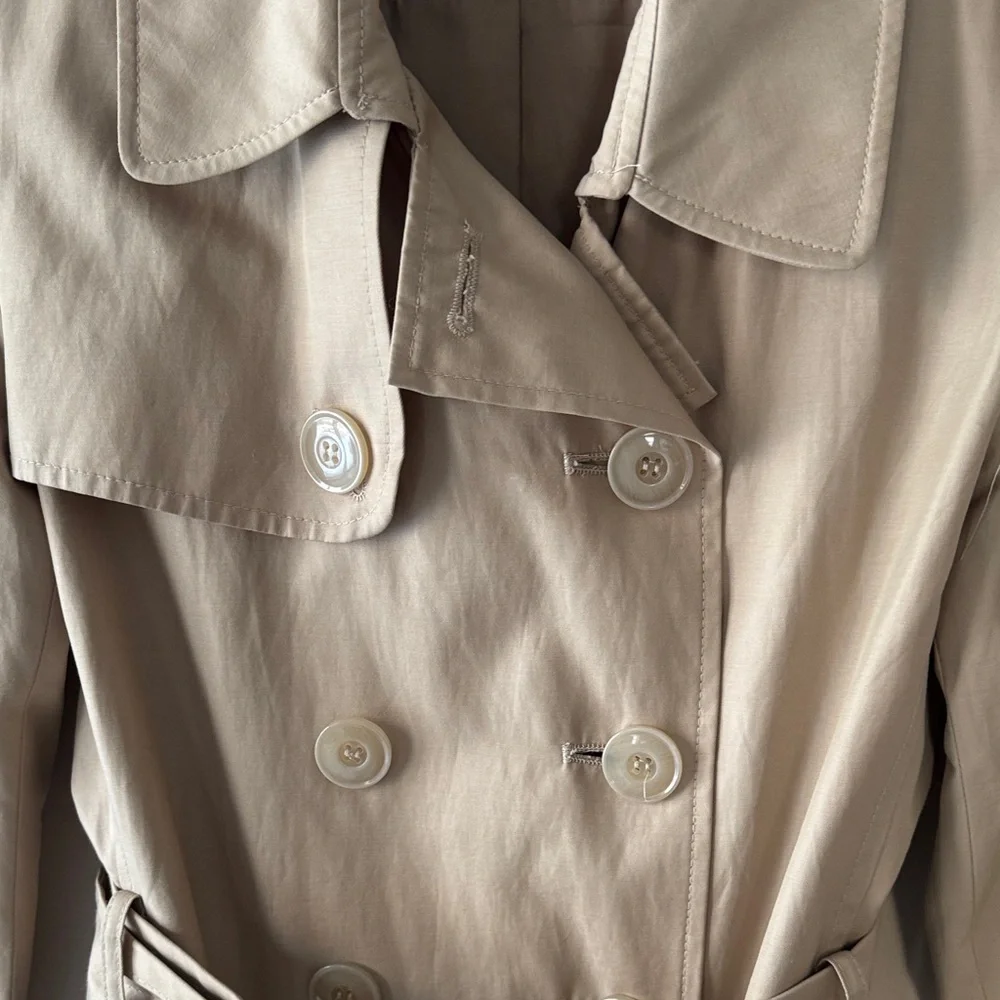 DKNY Fashionable & Timeless Women's Beige Trench Coat - Picture 2 of 11